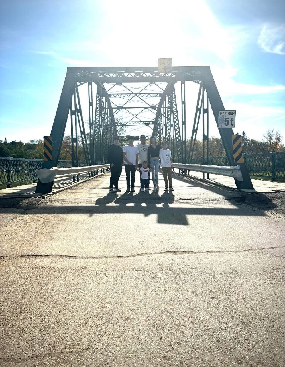 Tyler LaCelle welding in Moose Jaw